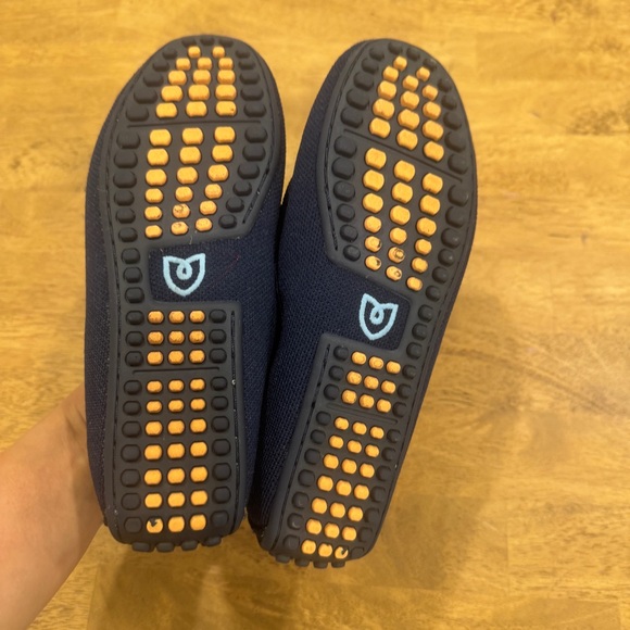 Rothy’s The Driver Navy Knit Driving Loafer Womens 7 Old Money Coastal Preppy - Picture 5 of 6